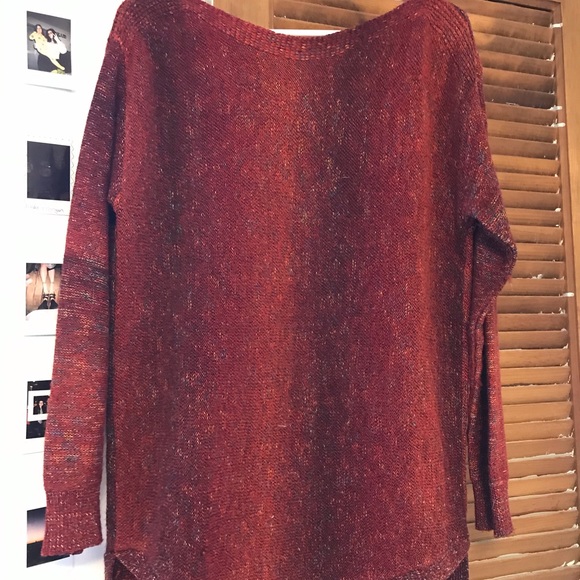 Red oversized sweater - Picture 2 of 3